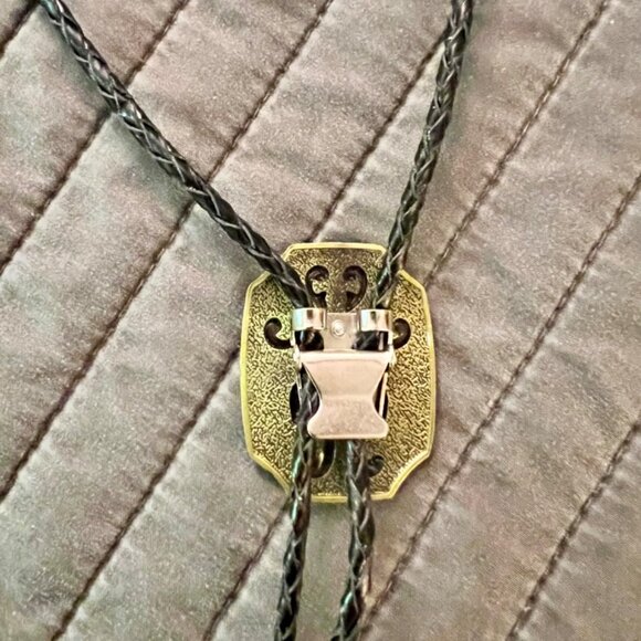 Bronze Cowboy Bolo Tie - Picture 3 of 5